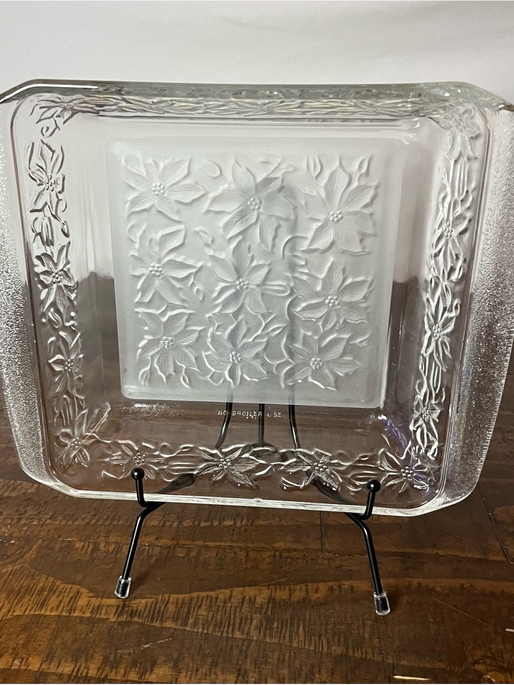 Vintage Princess House Fantasia 8x8 frosted baking pan